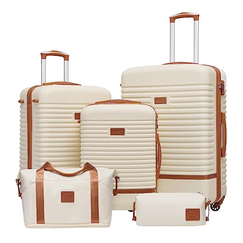 COOLIFE Cabin Luggage with TSA Lock