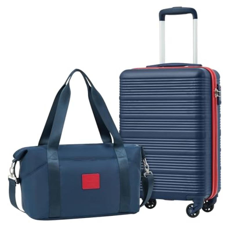 COOLIFE Cabin Suitcase and Cabin Bag Set