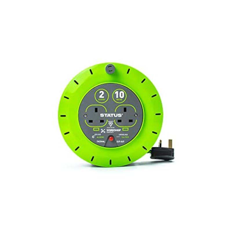 STATUS Cable Reel with Thermal Cut Out