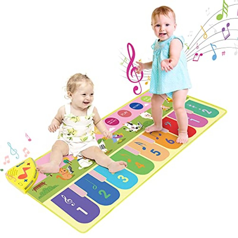 Baby Girls Piano Music Mat Toy