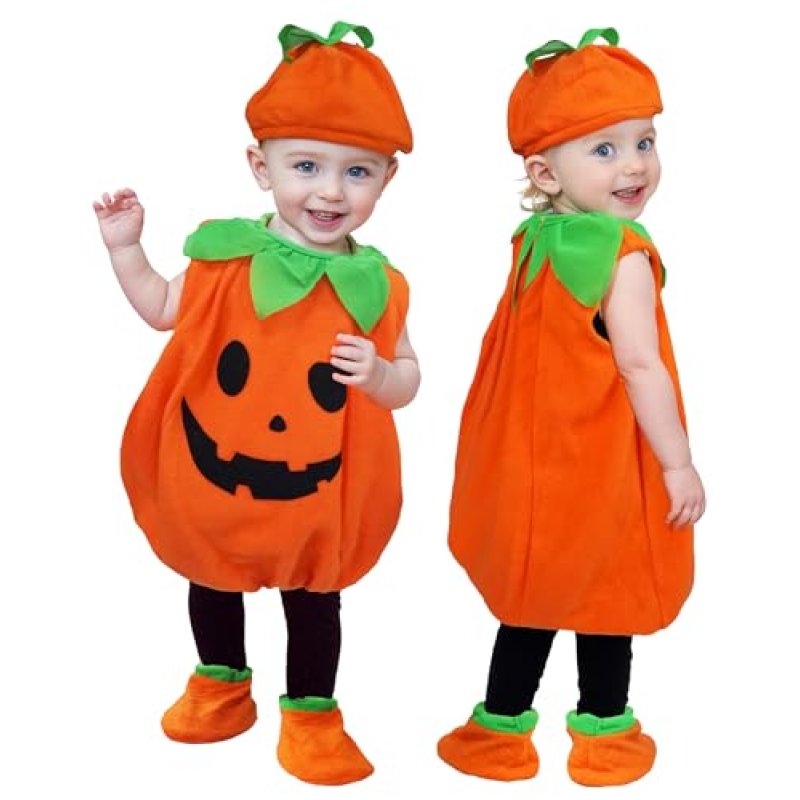 GEMVIE Baby Pumpkin Costume
