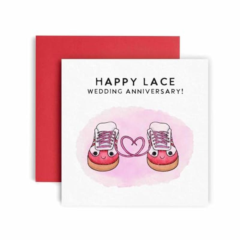 Lace Anniversary Card