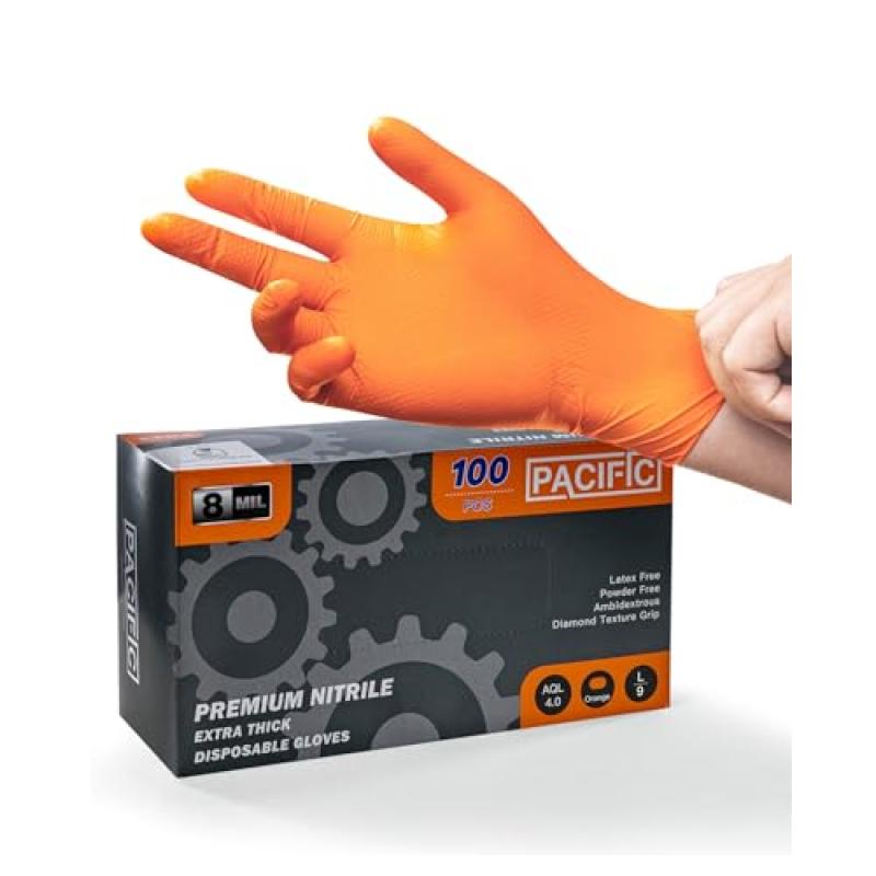 Pacific Nitrile Disposable Gloves