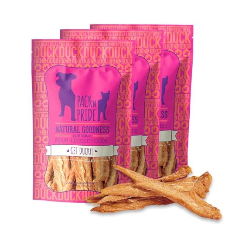 Pack'n Pride Duck Strips Treats