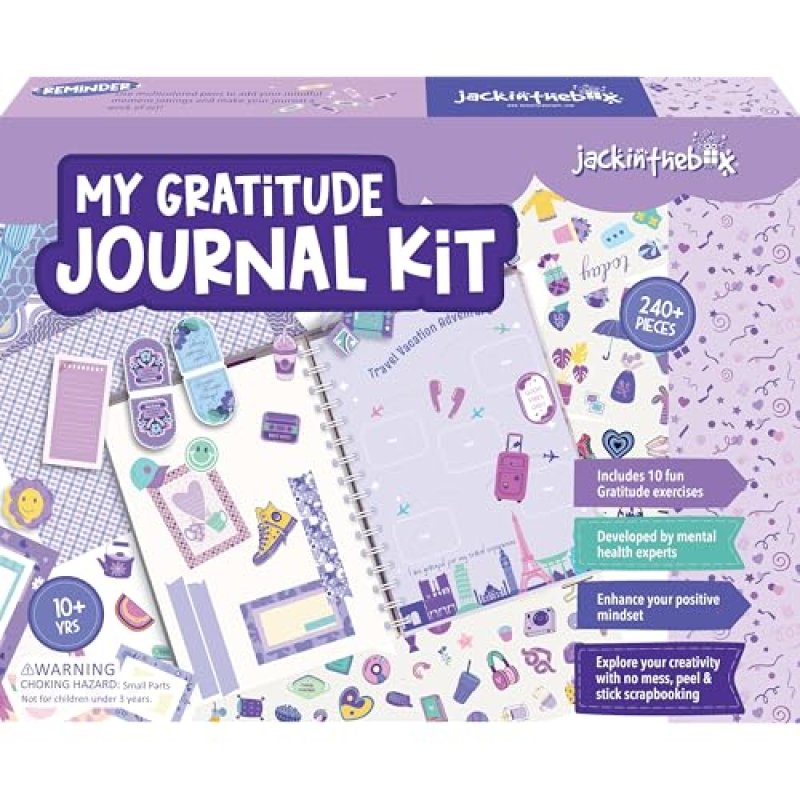 Jackinthebox DIY Journal Kit for Girls 8-12
