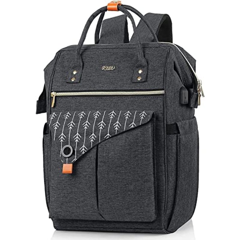 RJEU Backpack Womens, Waterproof School Backpack…