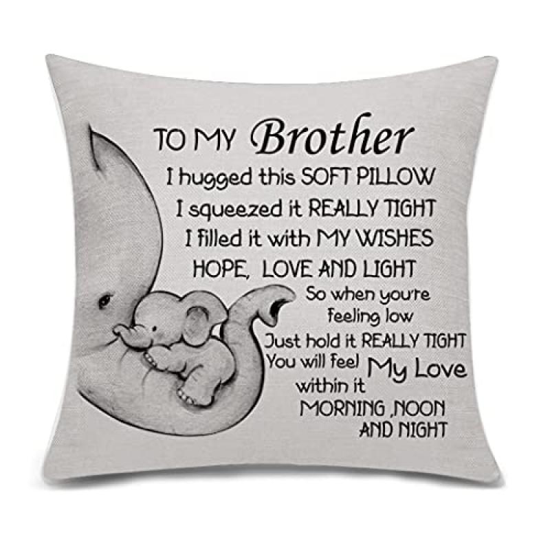 Bacmaxom Brother Cushion Cover