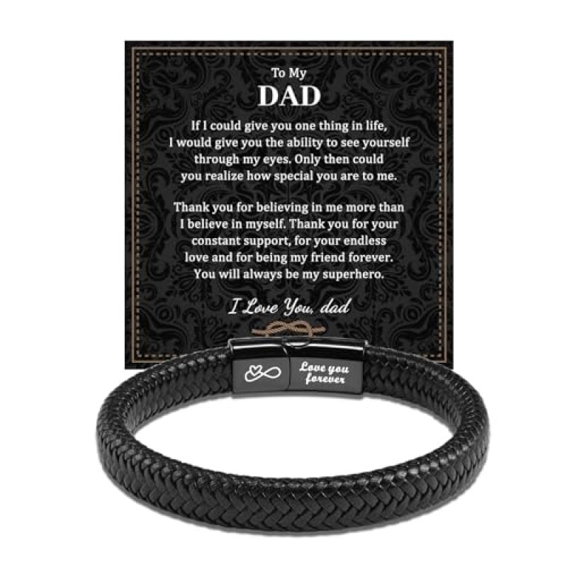 MANVEN Dad Bracelet - Gifts from Daughter Son