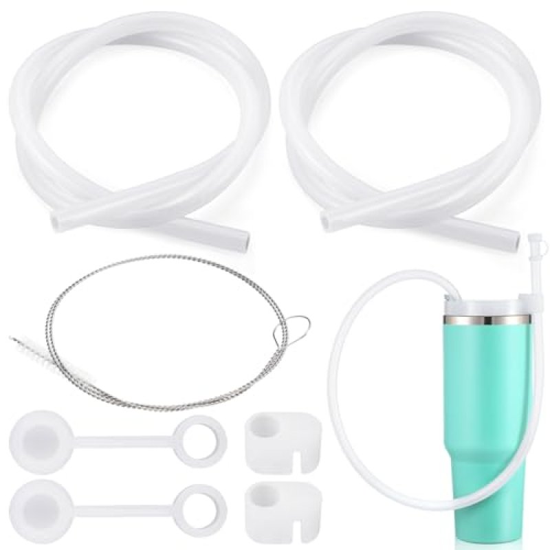 Baderke 2 Set Extra Long 35" Reusable Silicone…