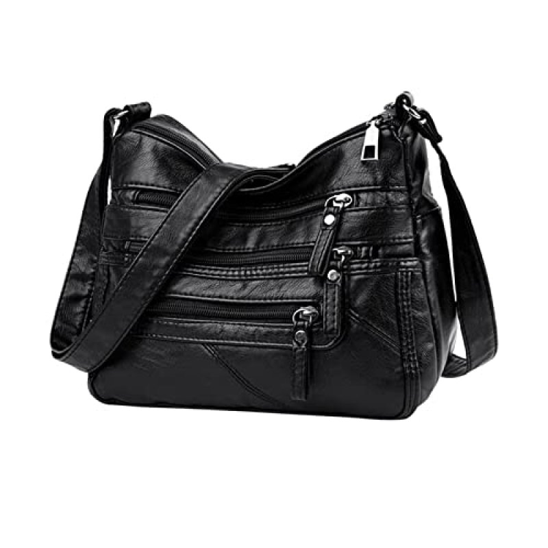 Ladies PU Leather Crossbody Bag