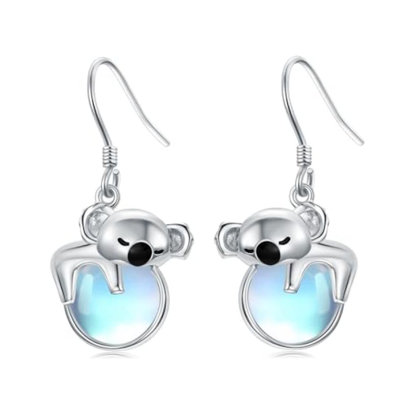 Vadmans Cat/Koala Silver Earrings