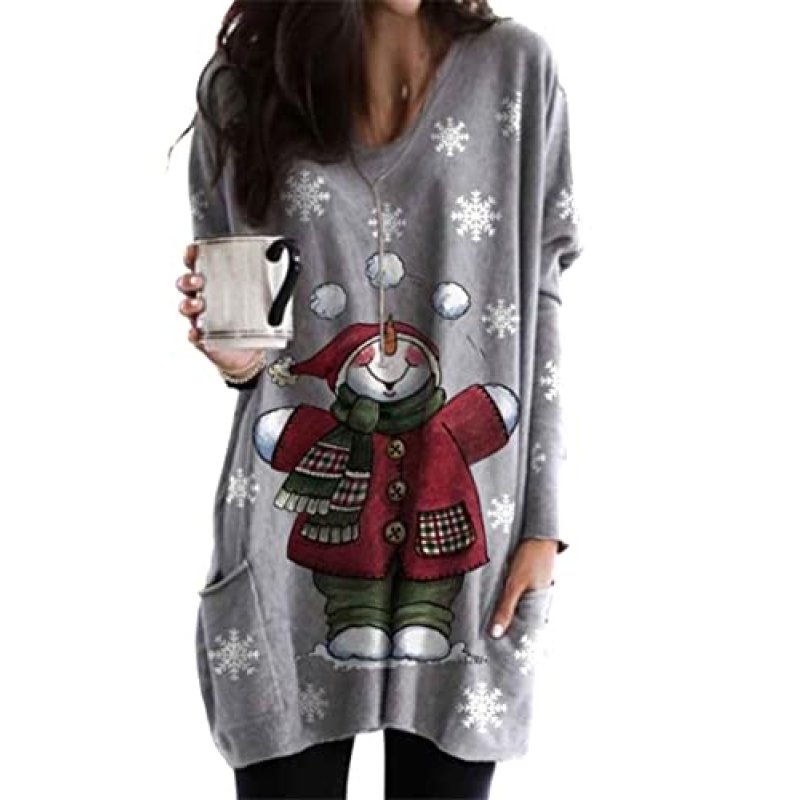 EFOFEI Lady's Ladies Long Sleeve Sweatshirt…