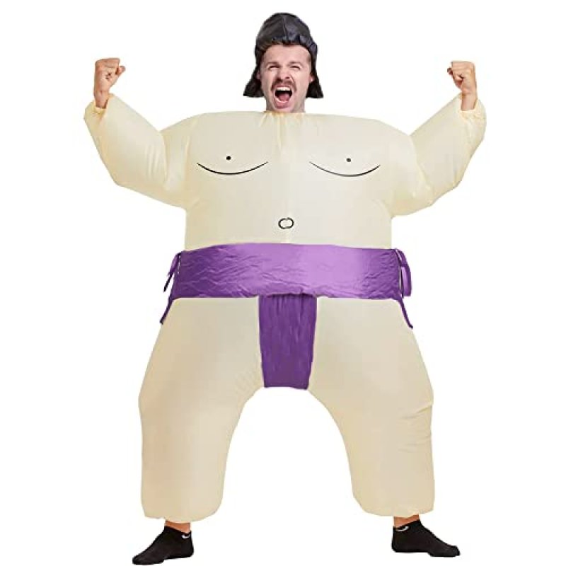 Rafalacy Inflatable Sumo Wrestler Suit Costume…