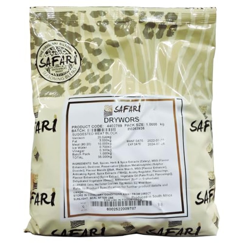 Safari Drywors Spice