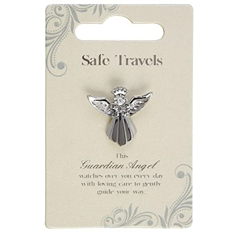 Safe Travels Angel Pin