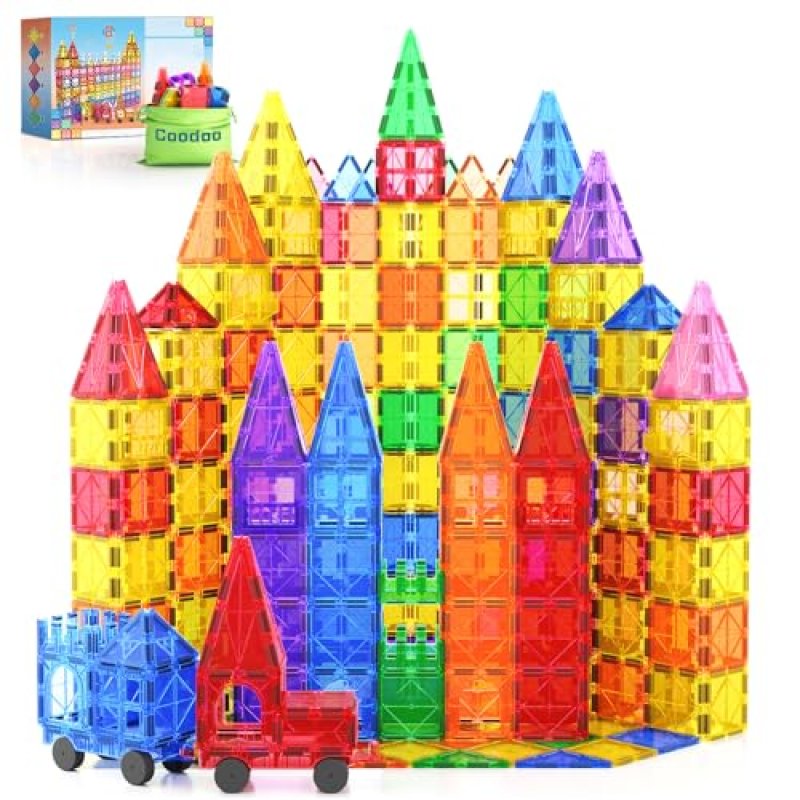 Magnetic Tiles Building Toys Set