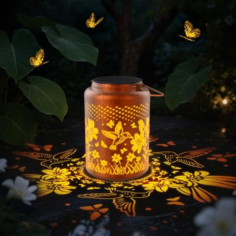 KagoLing Solar Hummingbird Lanterns
