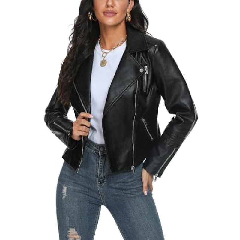 Fahsyee Leather Jacket