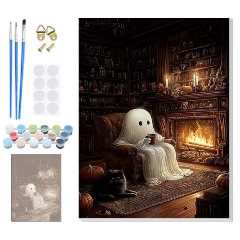 GHHKUD Paint by Numbers Kit