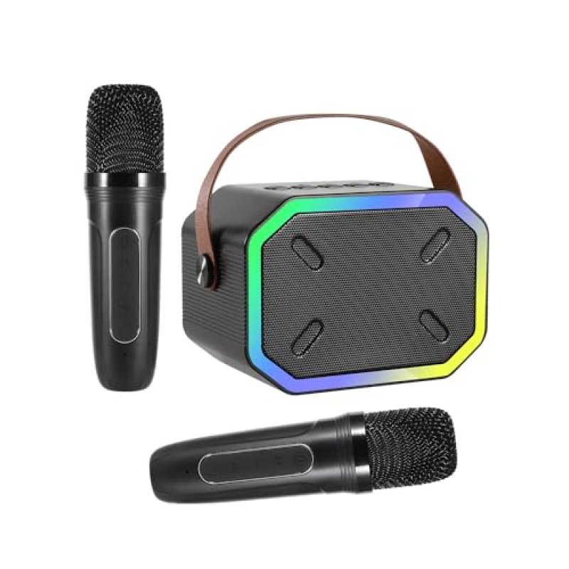 Caiord Karaoke Machine with Bluetooth Speaker