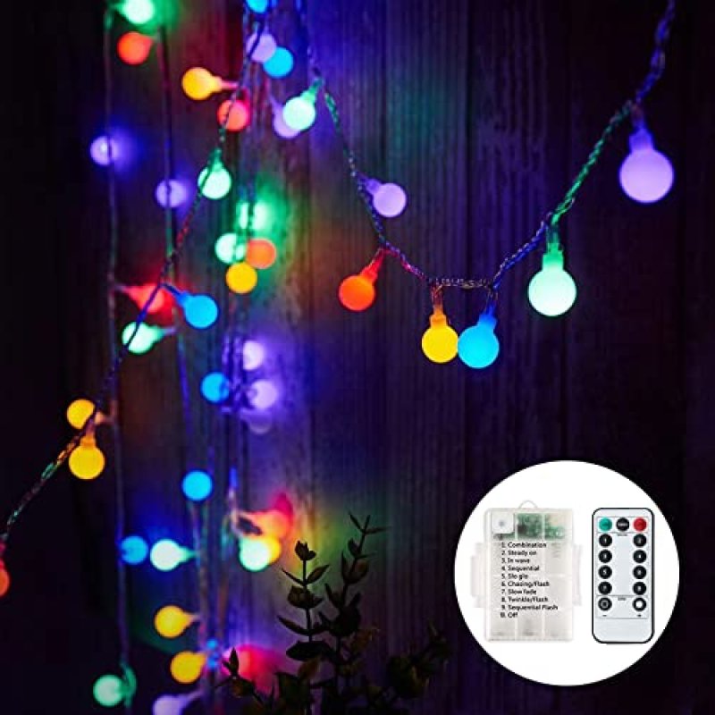 Fairy 60 LED Globe String Lights