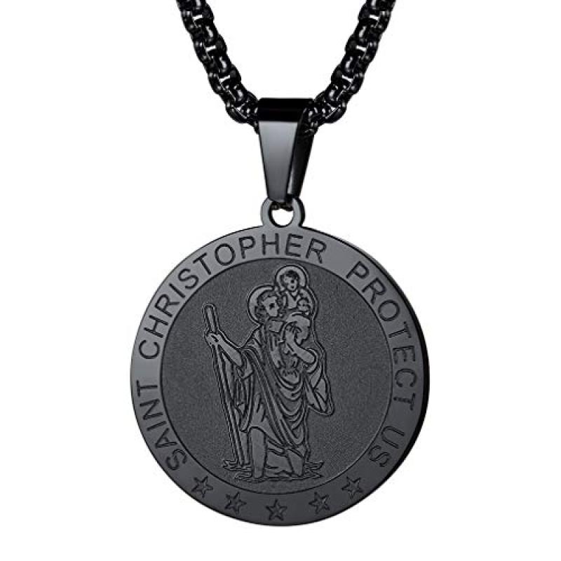 FaithHeart Saint Christopher Necklace