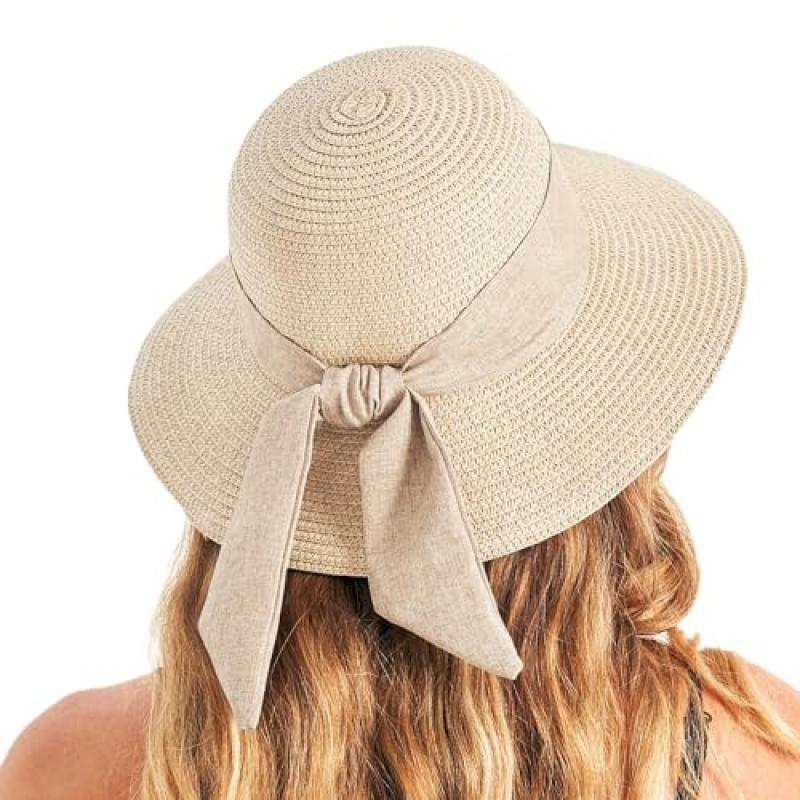 Gajaous Straw Sun Hat for Women