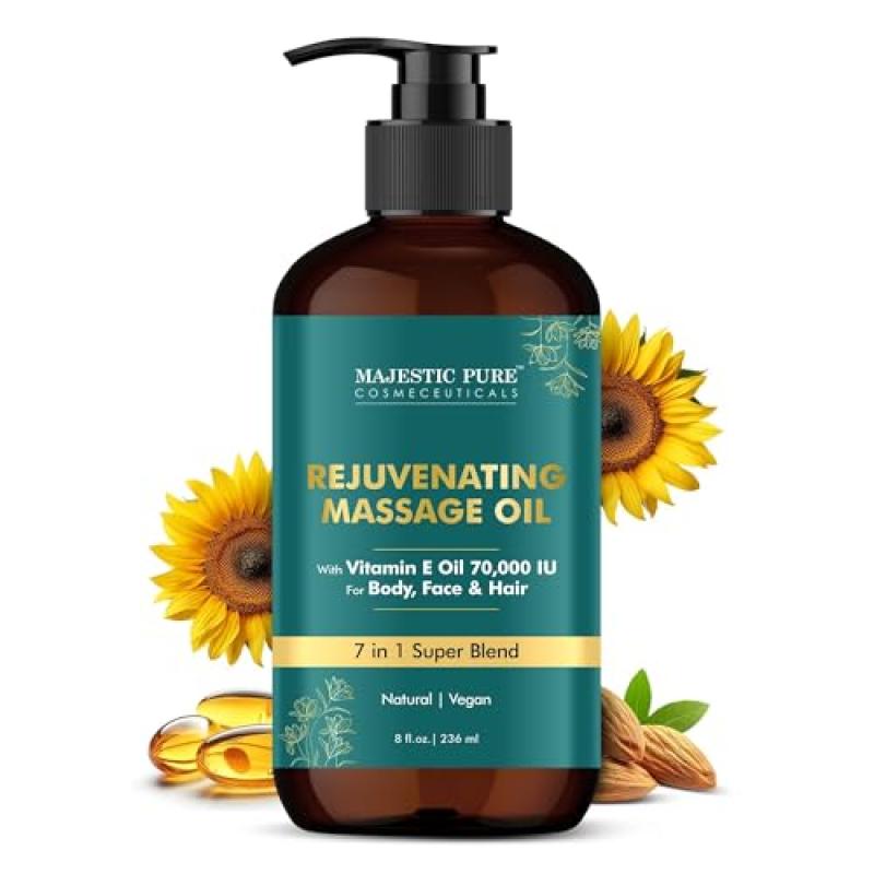 Majestic Pure Vitamin E Massage Oil