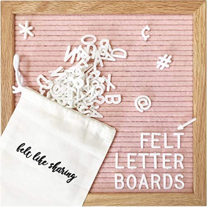 Oak Frame Letter Board