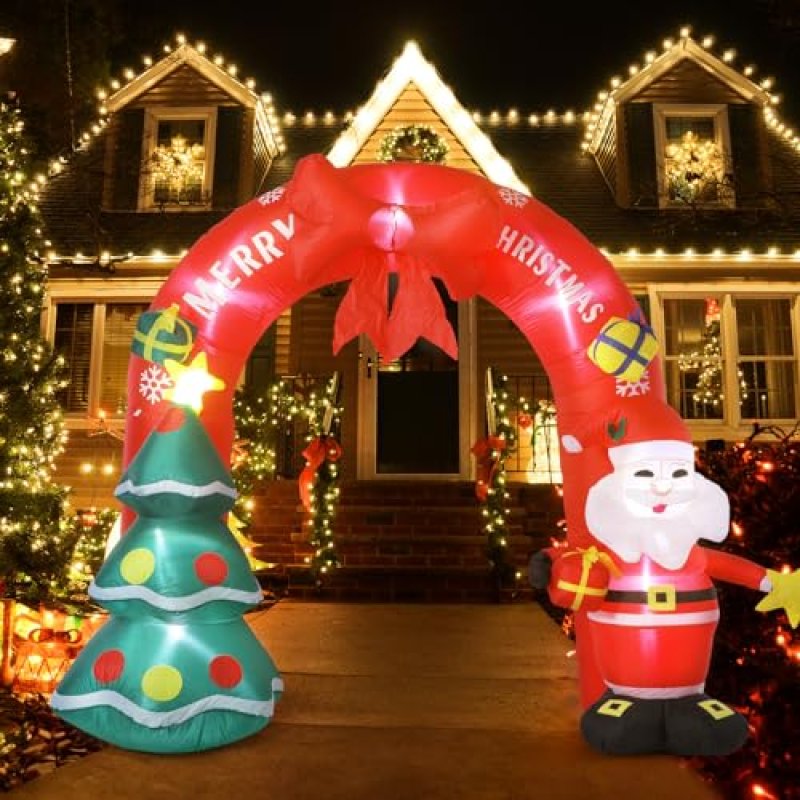 Xakay Christmas Inflatable Arch