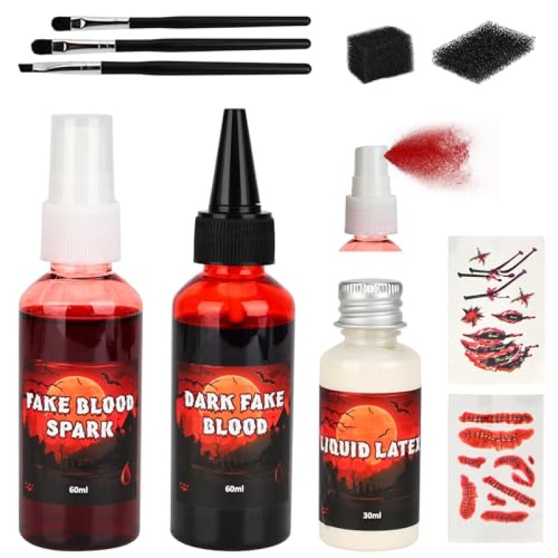 Fake Blood and Effects Kit