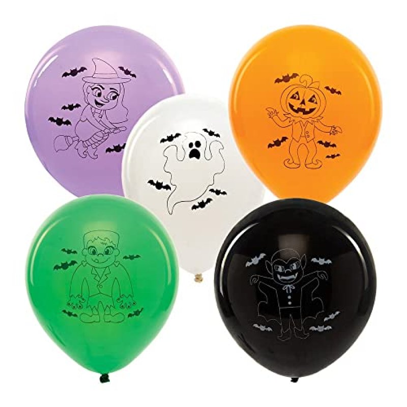 Baker Ross Halloween Balloons