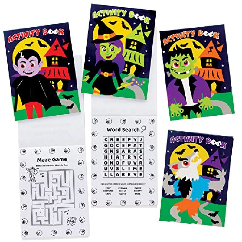 Baker Ross Halloween Activity Books