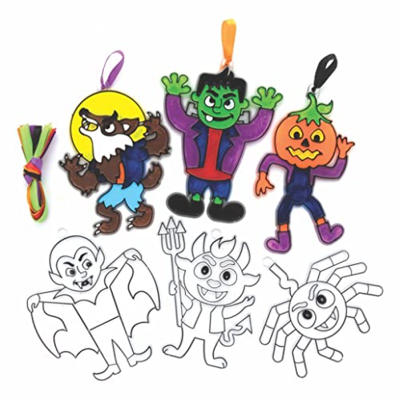 Baker Ross Halloween Suncatchers