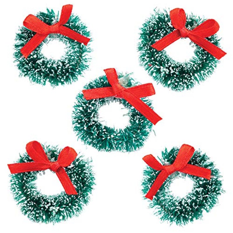 Baker Ross Mini Christmas Wreaths