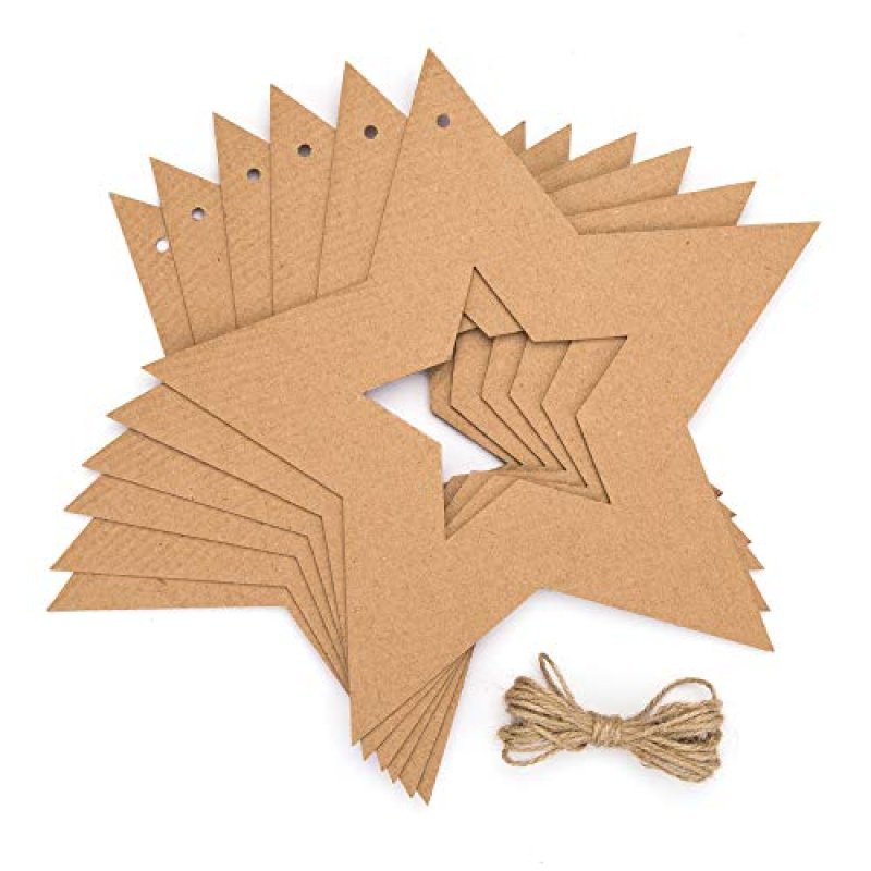 Baker Ross Star Wreaths, 10-Pack