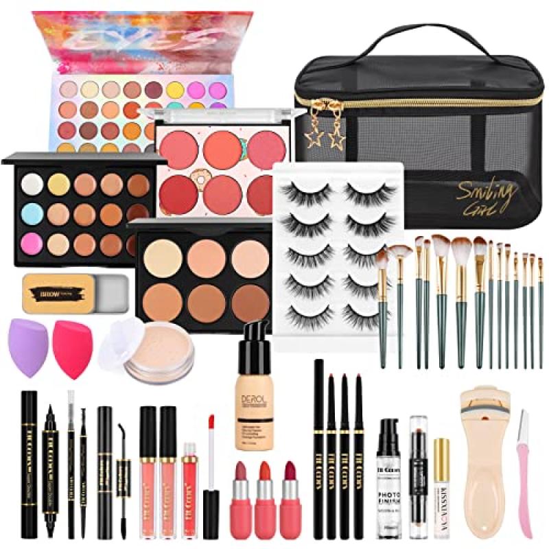 Makeup Starter Kit with Storage Bag