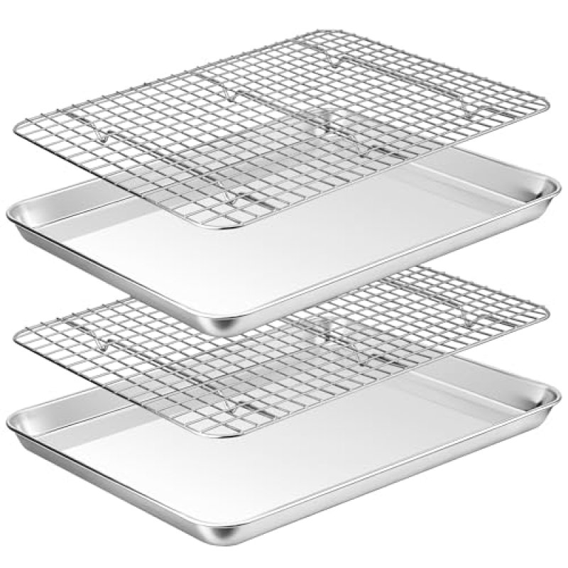 Baking Sheet and Rack Set