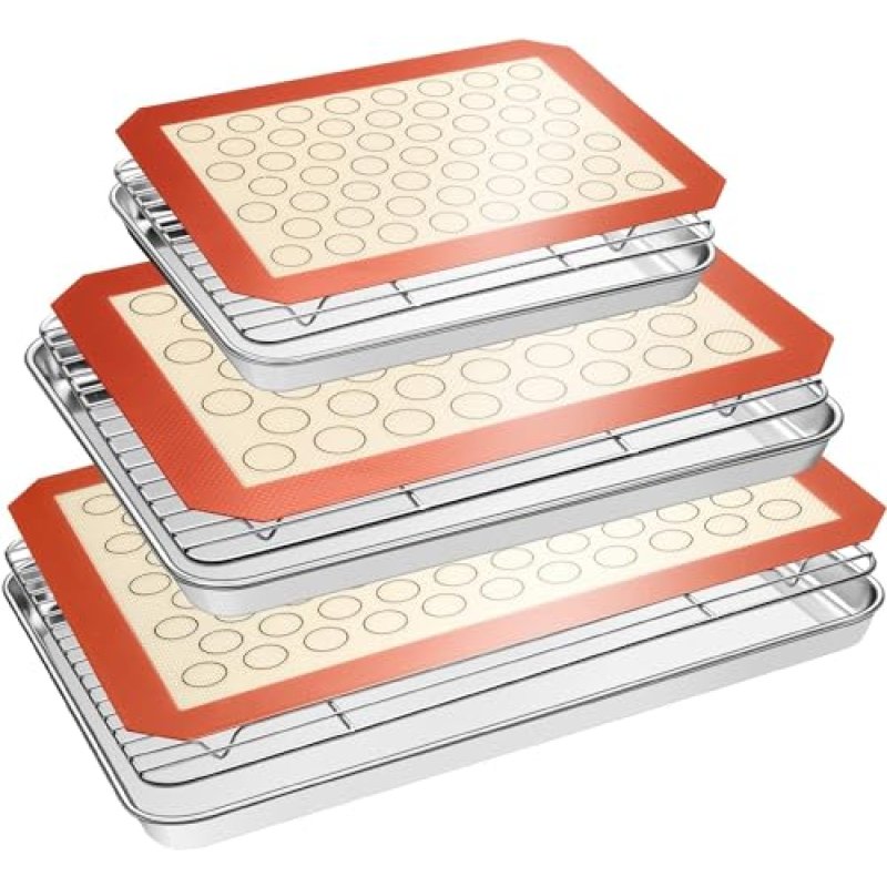 Baking Sheet and Rack Set