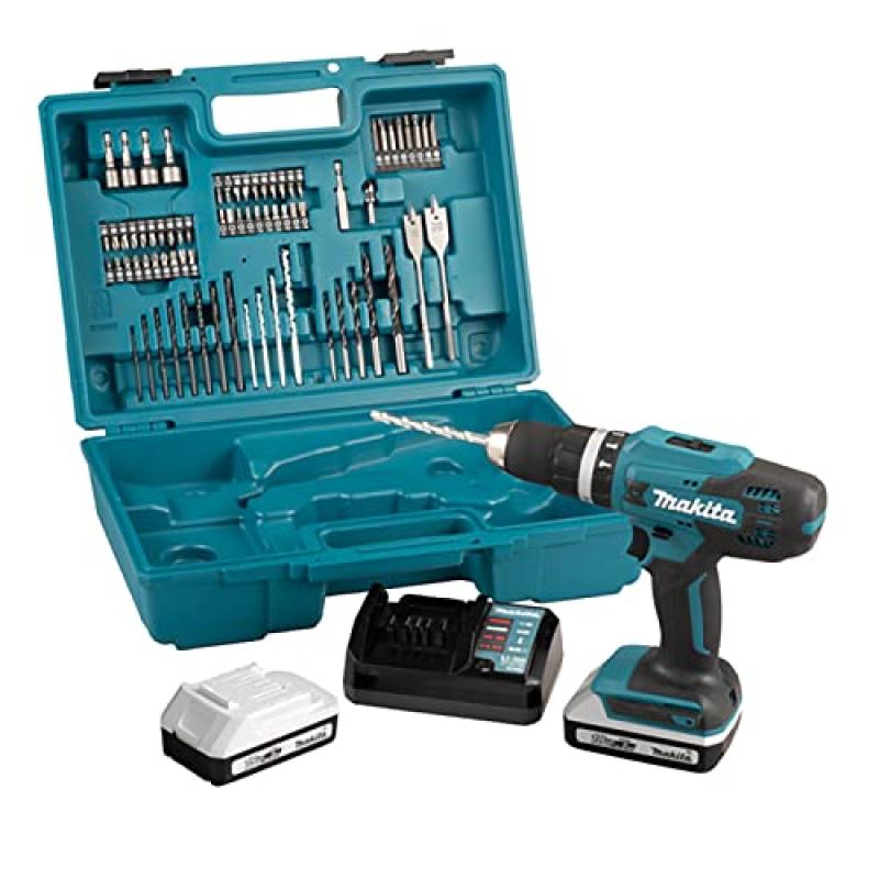 Makita 18V Combi Drill with Accessories