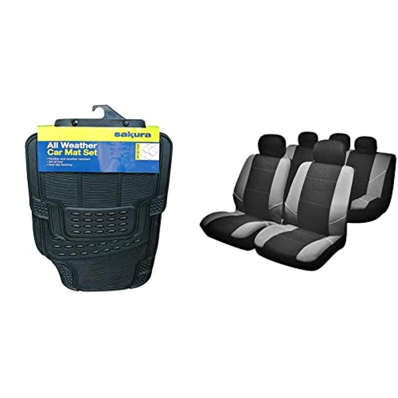 Sakura Car Mats & 'Merton' Seat Covers Set