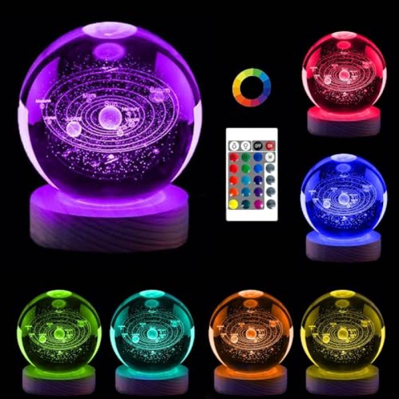 Galaxy Light Crystal Ball Night Light