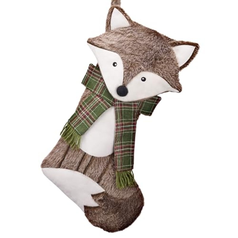 Valery Madelyn Fox Christmas Stocking, 21 Inch…