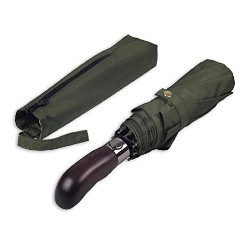 Balios Folding Umbrella with Wood Handle