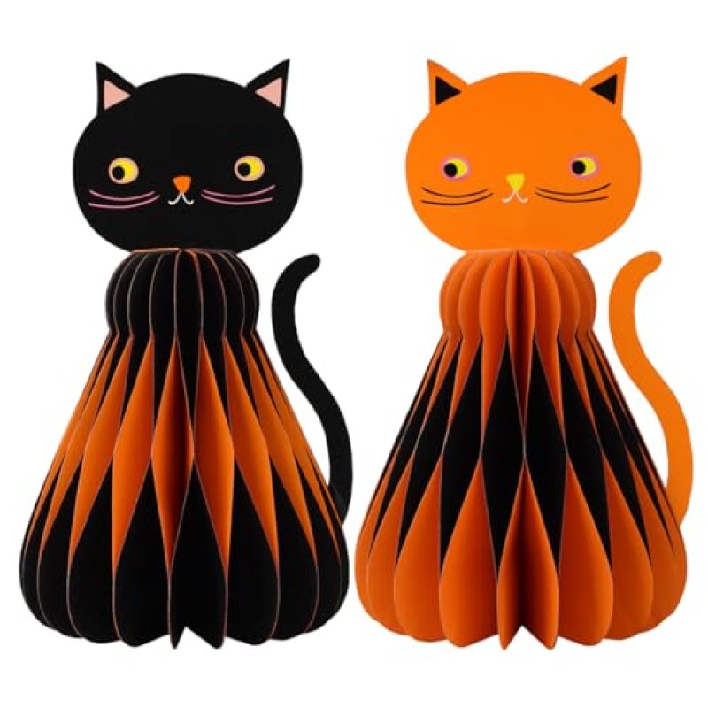 Talking Tables 2 x Halloween Cats Reusable…