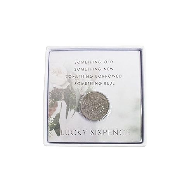 Talking Tables Authentic Lucky Sixpence for Bride…