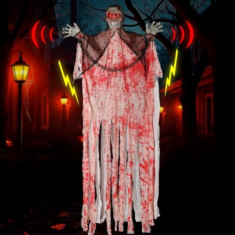 Talking Ghost Hanging Decoration