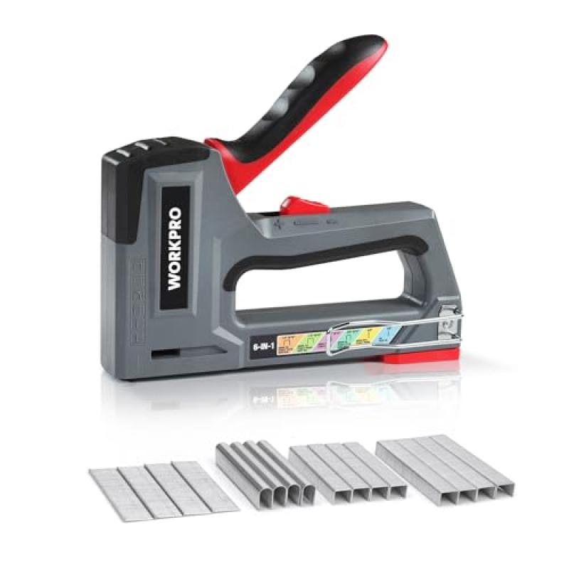 WORKPRO Wall Stapler with 4000 Staples