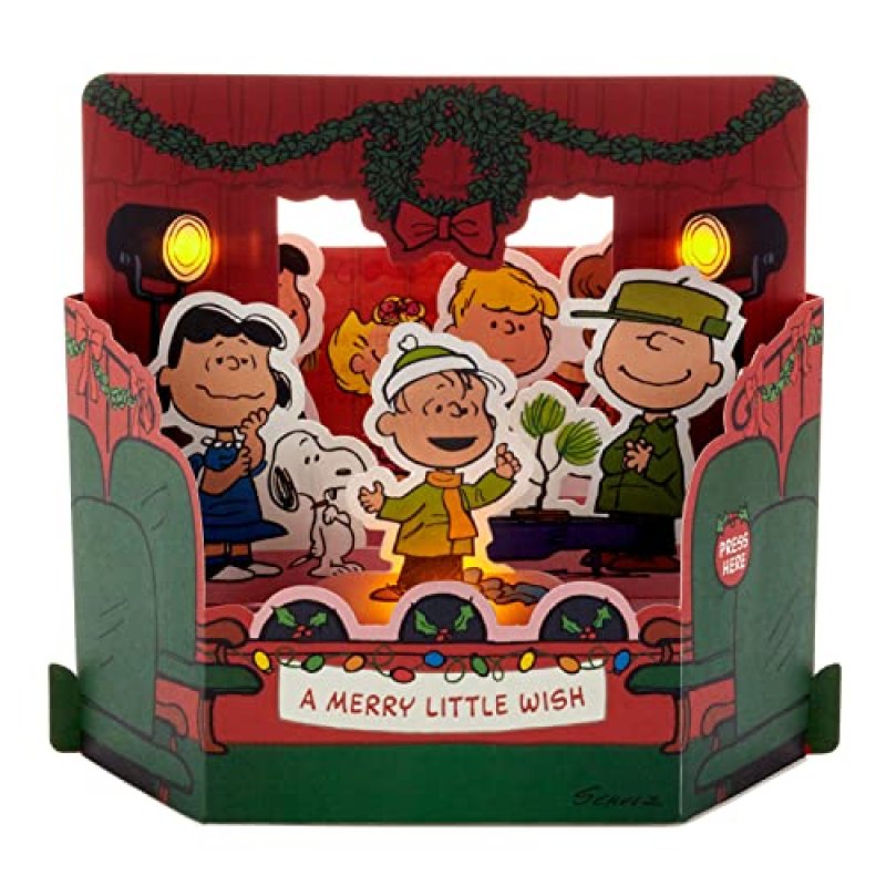 Hallmark Peanuts Christmas Card
