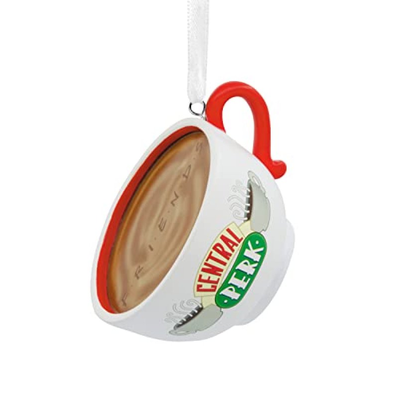 Hallmark Central Perk Mug Christmas Ornament,…